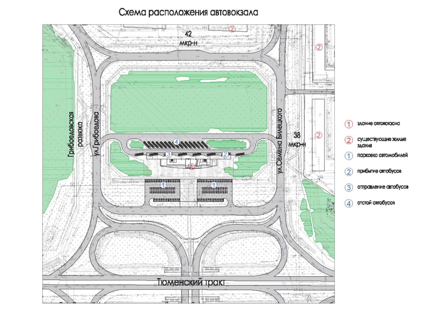 Транспортная схема сургут