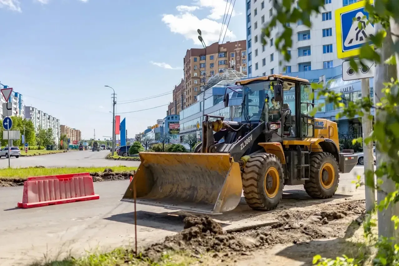 фотография дорожной техники