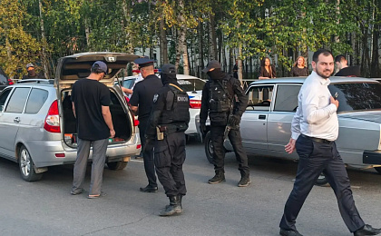 В Югре ОМОН Росгвардии оказал содействие ГИБДД в выявлении нарушителей ПДД